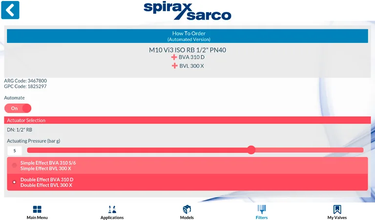Spirax Sarco Ball Valves screenshot 4