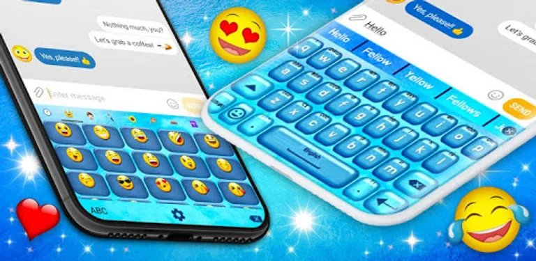 Water Drops Keyboard 🌧️ Rain Keyboards Themes cover image