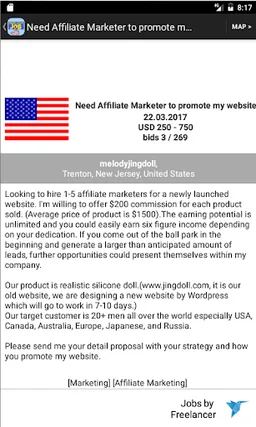 Freelance Jobs screenshot 7