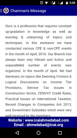 ICAI Ahmedabad screenshot 4