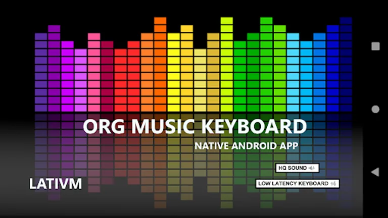 ORG music keyboard screenshot 1