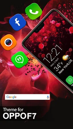 Theme Launcher for Oppo F7 screenshot 1