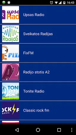Radio Lithuania screenshot 1