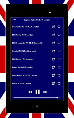 Radio UK - FM Internet Radio screenshot 8