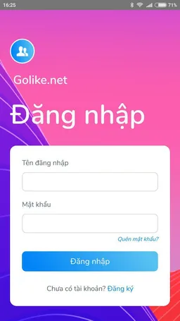 Golike - Kiếm Tiền Online Từ MXH screenshot 3