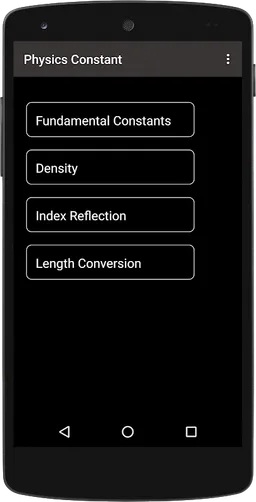 Physics Constant screenshot 7