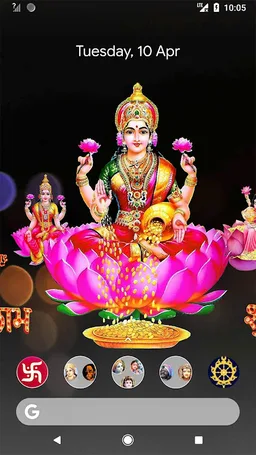 4D Lakshmi Live Wallpaper screenshot 2