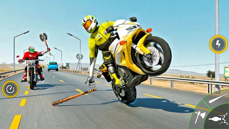 Asphalt Rider Moto Attack Race screenshot 12