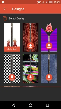 Locks zippers screenshot 1