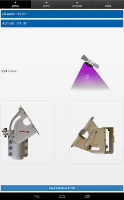 KA-SAT Pointer for Tooway screenshot 2