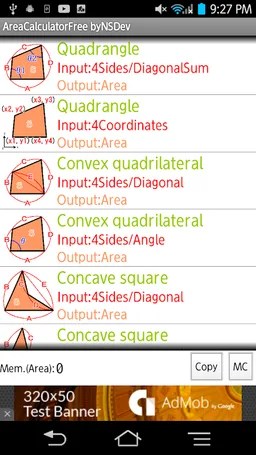 AreaCalculator byNSDev screenshot 4