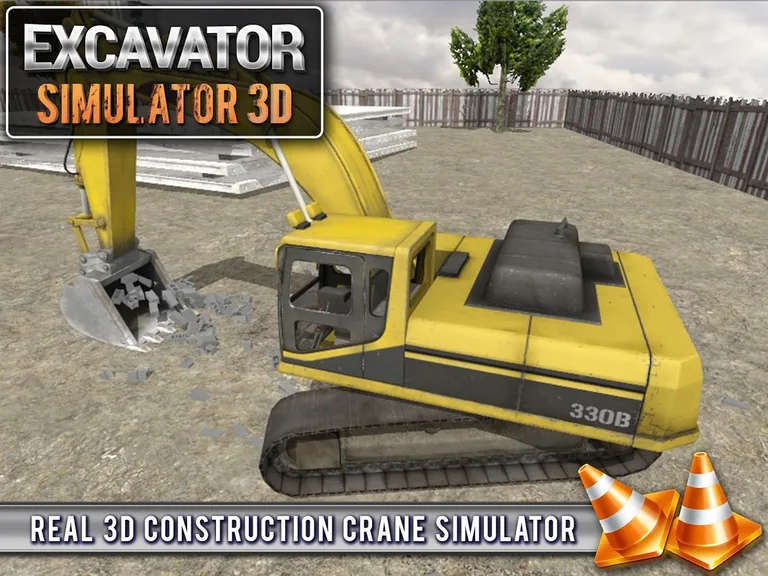 Excavator Crane Simulator 3D screenshot 9