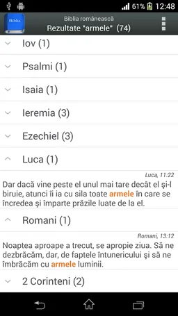 Biblia rom?neasc screenshot 9