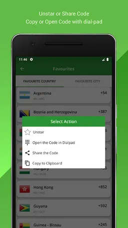 International Dialing Code screenshot 5