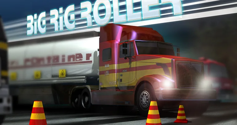 Big Rig Roller Truck Parking screenshot 1