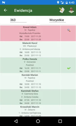 EPI24 - Ewidencja Polowań screenshot 5