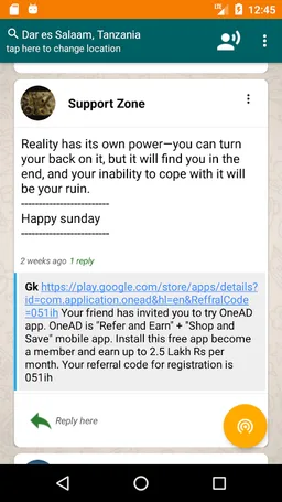 Broadcast Messenger screenshot 2
