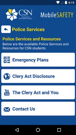 Mobile Safety - CSN screenshot 4