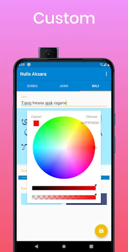 Nulis Aksara screenshot 6