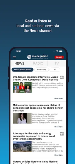 Maine Public Broadcasting App screenshot 9