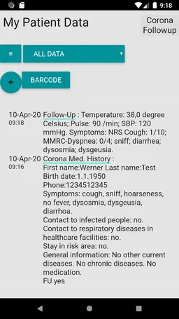 My Patient Data screenshot 8