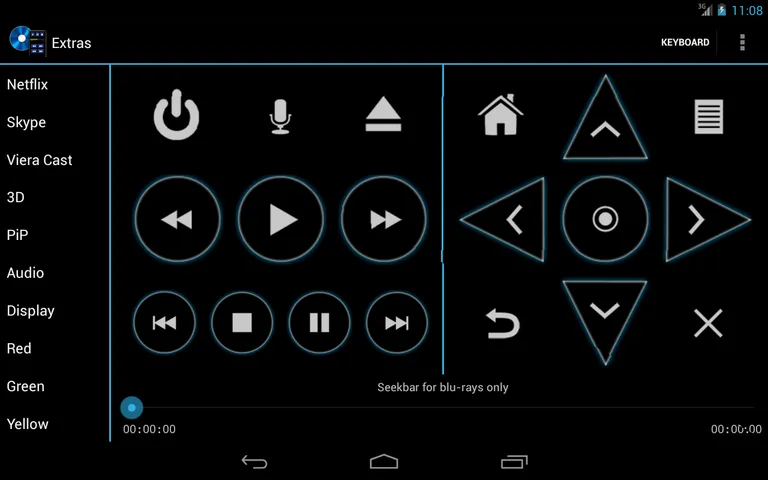 Panasonic Blu-ray Remote screenshot 2
