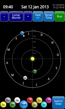 Planetscope screenshot 1