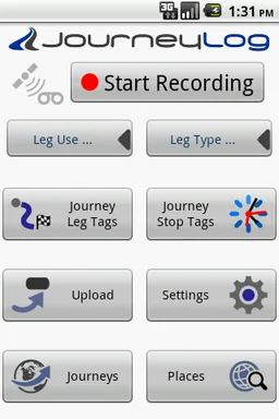 PhoneTrack travel logger screenshot 1