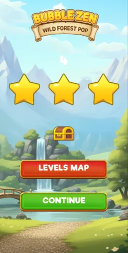 Bubble Zen: Wild Forest Pop screenshot 1