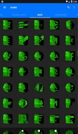 Wicked Green Icon Pack ✨Free✨ screenshot 21