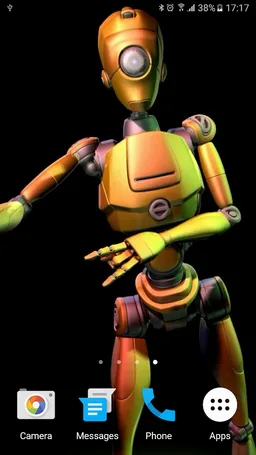 Dancing Robot Live Wallpaper screenshot 7