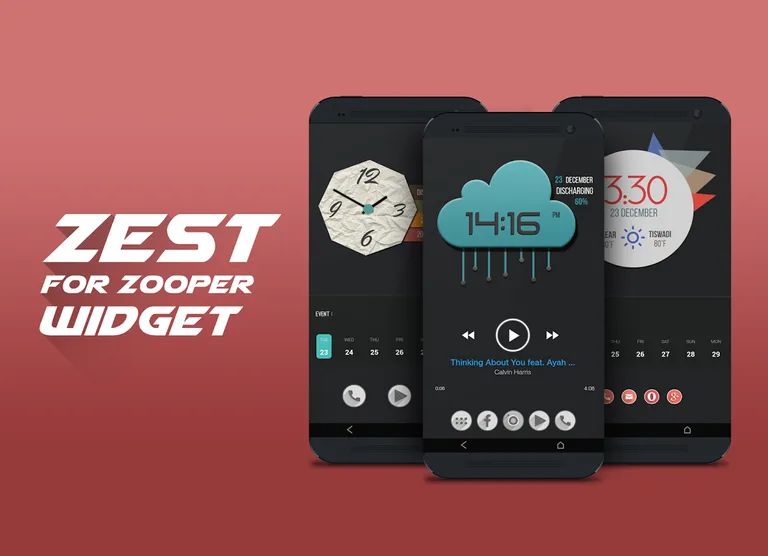 Zest For Zooper Widget screenshot 1