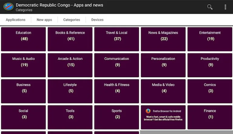 Congolese apps screenshot 1
