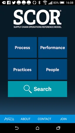 APICS SCOR screenshot 3