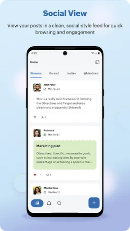 Streams for Zoho Mail screenshot 3