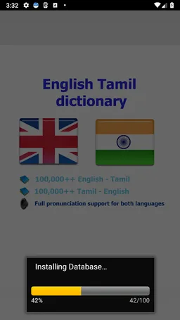 Tamil dict screenshot 2