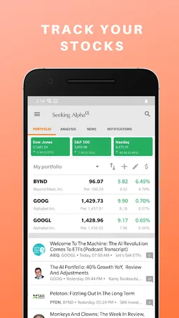 Seeking Alpha: Stock Market News & Analysis screenshot 3