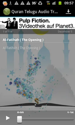 Quran Telugu Translation Audio screenshot 4