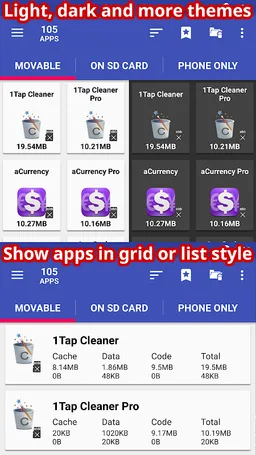 AppMgr III (App 2 SD) screenshot 1
