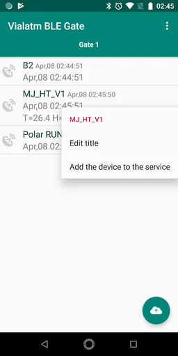 Vialatm BLE Gate screenshot 4