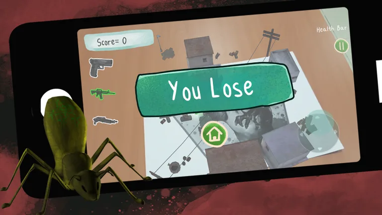 Zombie Augmented Reality Game (AR) screenshot 7