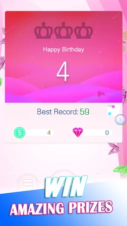 Pink Magic Tiles 4 - Princess Edition screenshot 9