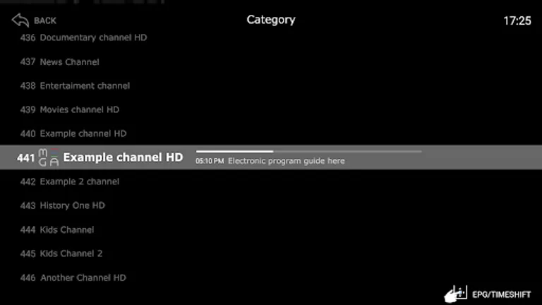 Mega IPTV screenshot 3