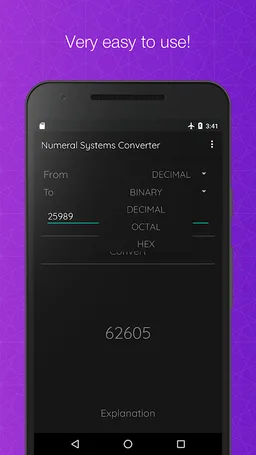 Numeral Systems Converter -  s screenshot 8