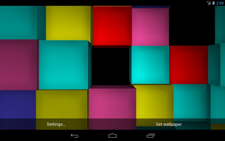 Cube 3D: Live Wallpaper screenshot 4