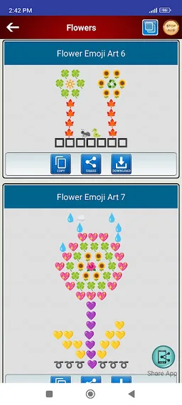 Cool Emoji Arts screenshot 1