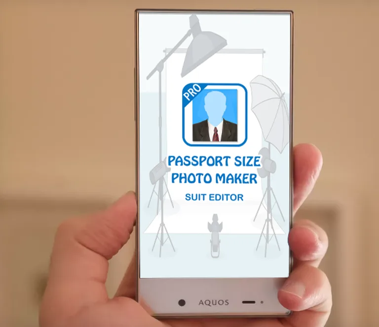 Passport Size Photo Maker - Suit Editor screenshot 1
