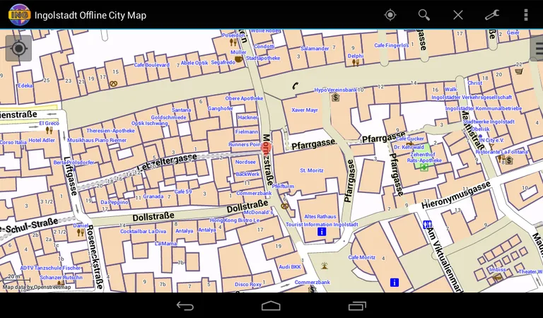 Ingolstadt Offline City Map screenshot 3