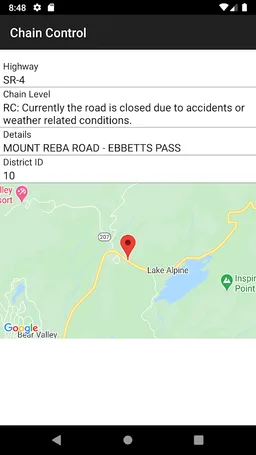 California Road Report screenshot 8