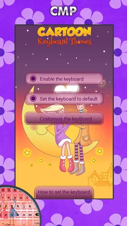 Cartoon Keyboard Themes screenshot 1
